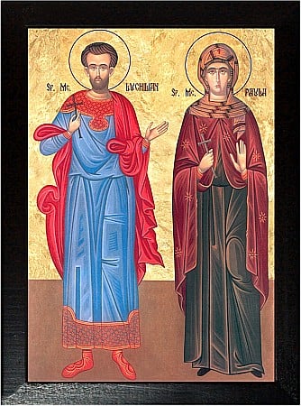 Sfinti Iunie - Sfantul Mucenic Luchilian, Sfanta Mucenita Paula