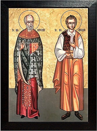 Icoane Mai - Sfantul Mucenic Mochie, Sfantul Mucenic Arghir