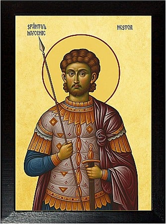 Icoane Sfinti - Sfântul Mucenic Nestor