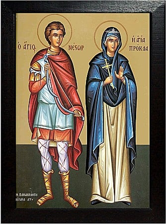 Sfântul Mucenic Nestor, Sfânta Mucenita Procla [1]