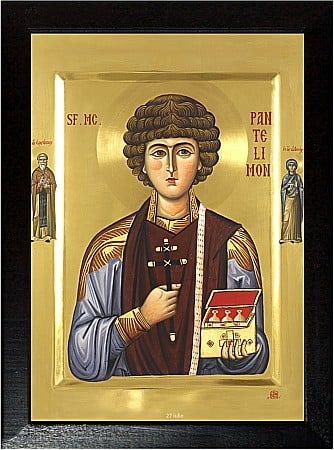 Icoane Iulie - Sfantul Mucenic Pantelimon, doctorul fara de arginti