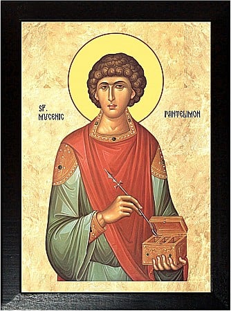 Icoane Iulie - Sfantul Mucenic Pantelimon, doctorul fara de plata