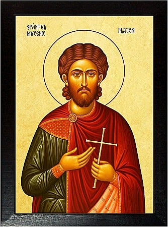Icoane Noiembrie - Sfântul Mucenic Platon