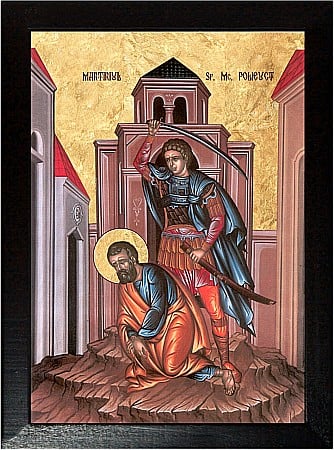 Icoane Sfinti - Sfantul Mucenic Polieuct