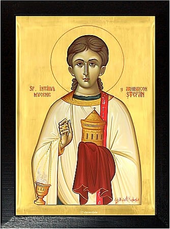 Sfinti Decembrie - Sfantul Mucenic Stefan, Sfantul Cuvios Teodor