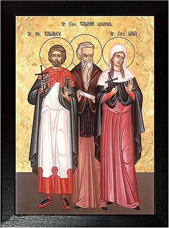 Sfantul Mucenic Talaleu, Sfantul Cuvios Talasie, Sfanta Cuvioasa Lidia [1]