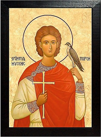 Icoane Februarie - Sfantul Mucenic Trifon, cel ce tamaduia toate bolile