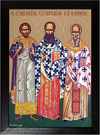 Sfinti Septembrie - Sfantul Nichita Romanul, Sfantul Visarion, Sfantul Filotei model Athos