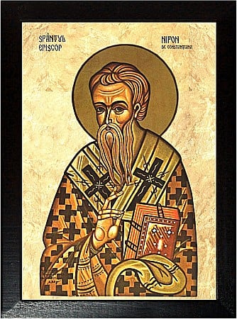 Icoane Decembrie - Sfântul Nifon, Episcop de Constanțiana