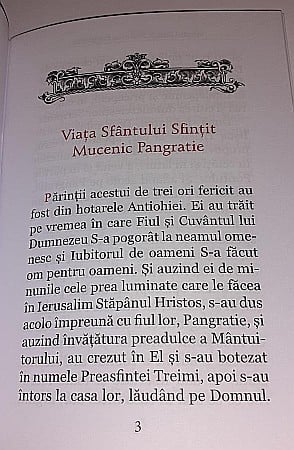 Sfantul Pangratie Viata, Acatistul si Canonul [2]