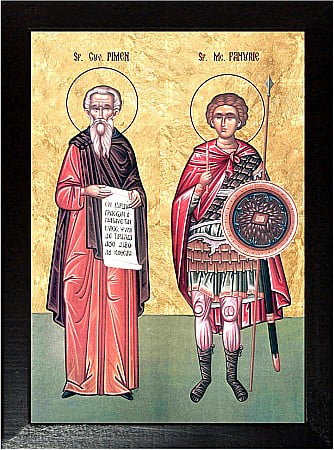 Icoane August - Sfantul Pimen cel Mare, Sfantul Mucenic Fanurie