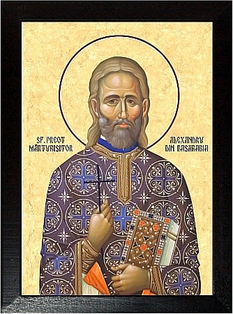 Icoane Sfinti - Sfântul Preot Mărturisitor Alexandru din Basarabia