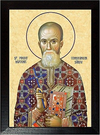 Icoane Sfinti - Sfântul Preot Mucenic Constantin Sârbu