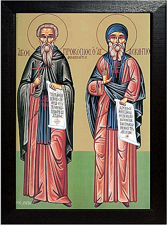 Sfantul Procopie Decapolitul, Sfantul Cuvios Asclipie [1]