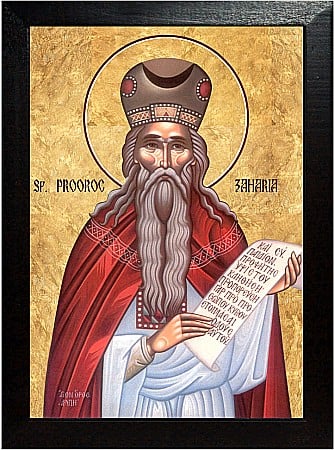 Sfinti Septembrie - Sfantul Prooroc Zaharia