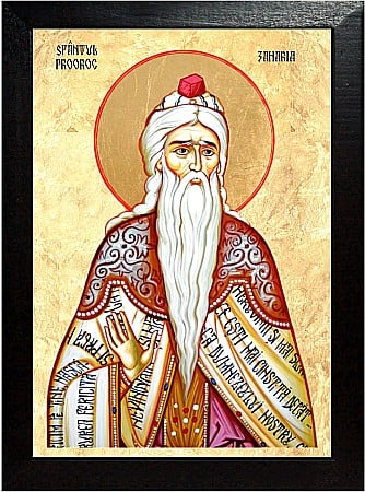 Sfinti Septembrie - Sfântul Proroc Zaharia, tatăl Sfântului Ioan Botezătorul