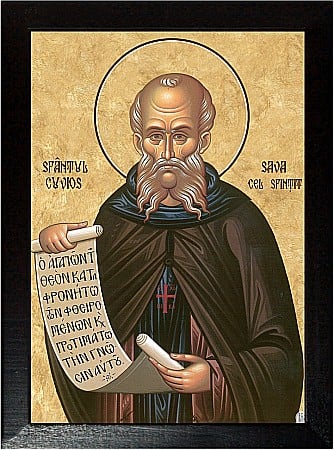 Icoane Decembrie - Sfantul Sava cel Sfintit