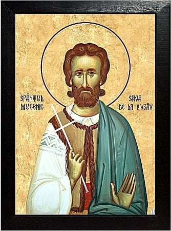 Icoane Aprilie - Sfantul Sava de la Buzau