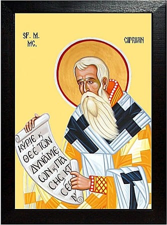 Icoane Octombrie - Sfântul Sfințit Mucenic Ciprian