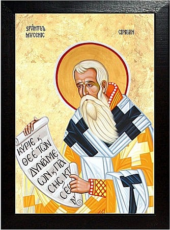 Icoane Octombrie - Sfântul Sfințit Mucenic Ciprian