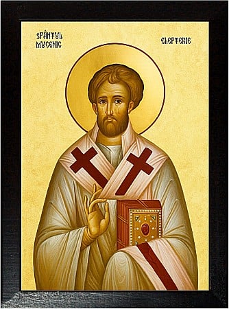 Icoane Decembrie - Sfântul Sfințit Mucenic Elefterie, Episcopul Iliriei