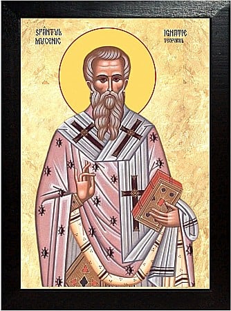 Icoane Decembrie - Sfântul Sfințit Mucenic Ignatie Teoforul, Episcopul Antiohiei