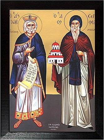 Sfantul si Dreptul Iov, Sfantul Cuvios Serafim [1]