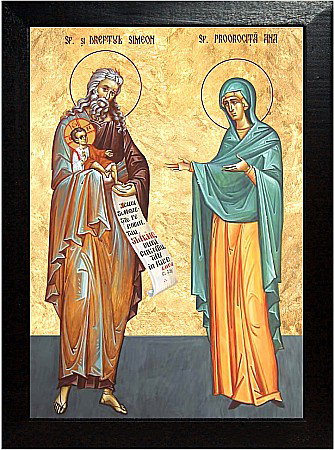 Sfantul si Dreptul Simeon, Sfanta Proorocita Ana [3]