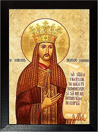 Icoane Septembrie - Sfantul Voievod Neagoe Basarab
