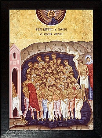 Sfinti Martie - Sfinții 40 de Mucenici din Sevastia Armeniei