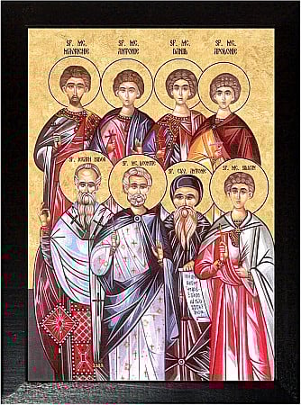 Icoane Iulie - Sfintii 40 mucenici ai Nicopoleei Armeniei