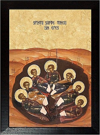 Icoane Sfinti - Sfinții 7 tineri din Efes