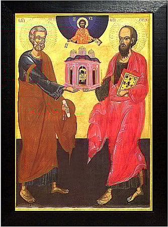 Icoane Iunie - Sfintii Apostoli Petru si Pavel