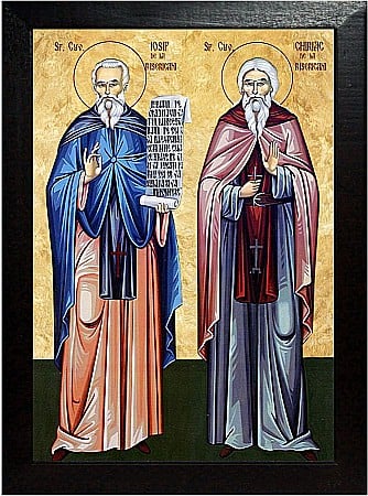 Icoane Octombrie - Sfintii Cuviosi Iosif si Chiriac de la Bisericani