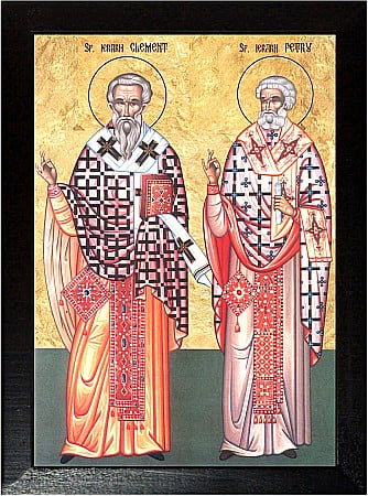 Sfinti Noiembrie - Sfintii Ierarhi Clement si Petru