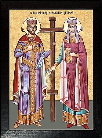 Icoane Mai - Sfintii Imparati Constantin si Elena