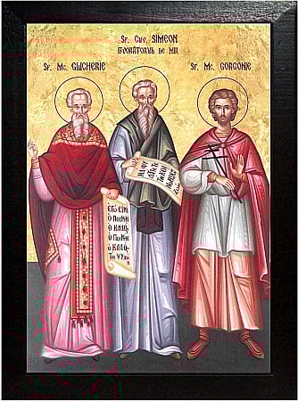 Sfinti Decembrie - Sfintii Mucenici Glicherie si Gorgonie, Sfantul Cuvios Simeon