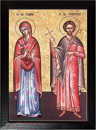 Sfinti Decembrie - Sfintii Mucenici Iuliana si Temistocle