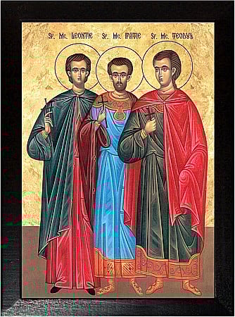 Sfinti Iunie - Sfintii Mucenici Leontie, Ipatie si Teodul