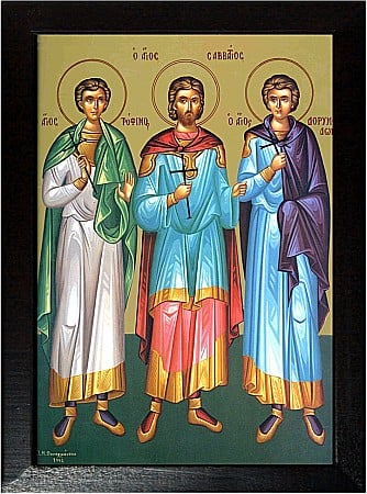 Sfintii Mucenici Trofim, Savatie si Dorimedont [1]