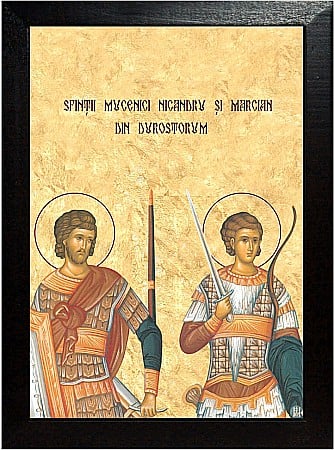 Icoane Iunie - Sfintii Nicandru si Marcian din Durostorum