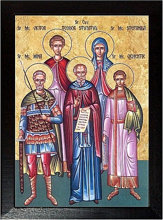 Sfinti Noiembrie - Sfintii Vichentie, Victor, Teodor, Stefanida si Mina