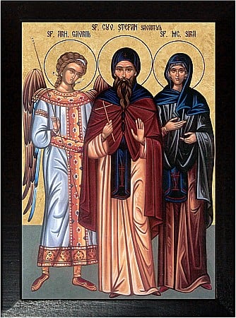 Icoane Iulie - Soborul Sfantului Arhanghel Gavriil, Sfantul Stefan Savaitul si Sfanta Cuvioasa Sara