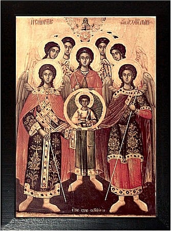 Sfinti Noiembrie - Soborul Sfintilor Arhangheli Mihail si Gavriil, model 3