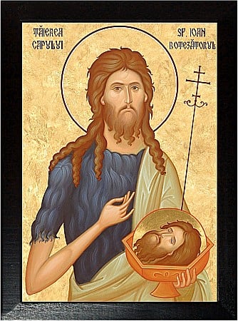 Sfinti August - Taierea capului Sfantului Prooroc Ioan Botezatorul Domnului