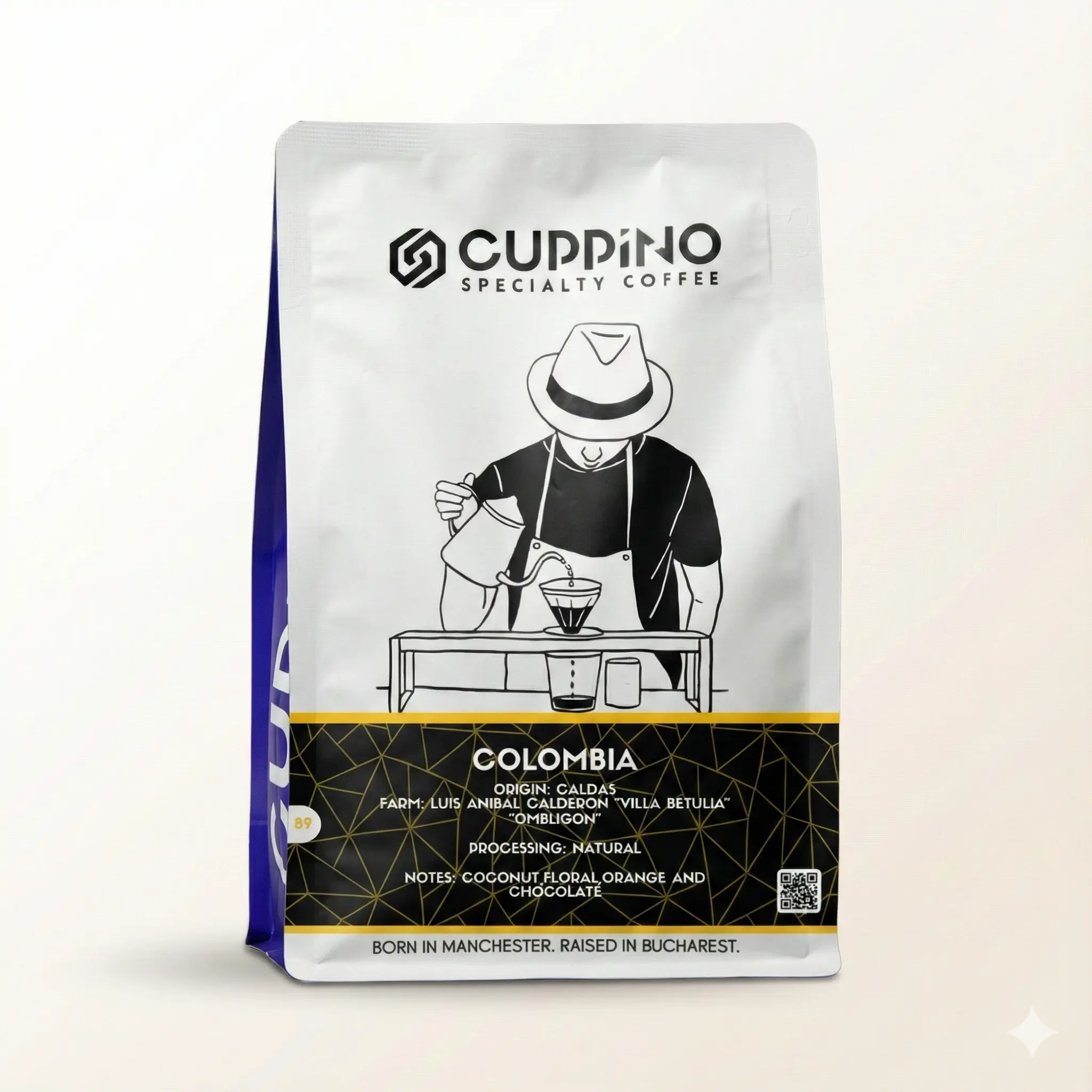 Cafea boabe Cuppino Colombia Caldas 250 g – cafea de specialitate Arabica [4]
