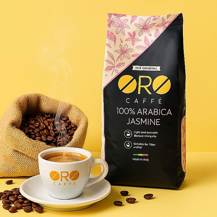 Cafea ORO Arabica Jasmine – 500g boabe [2]