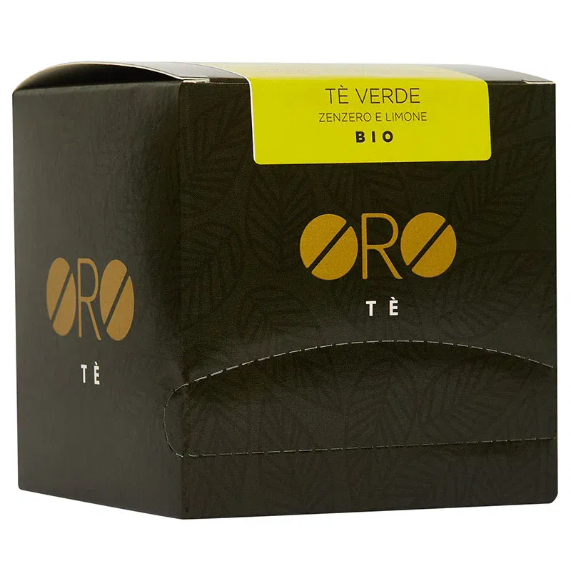 Ceai Verde BIO cu Ghimbir și Lămâie – ORO [1]