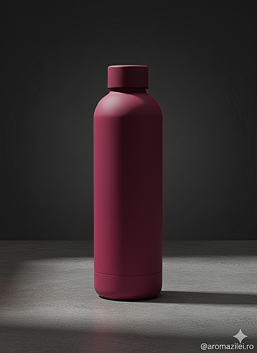 Termos inox Urban Touch 500 ml, grena mat [4]