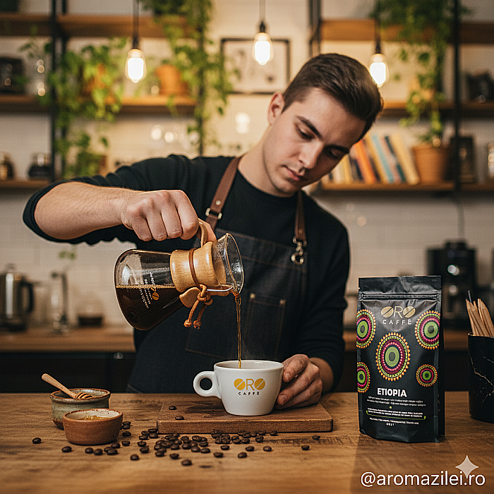 Cafea ORO Etiopia – 100% Arabica Single Origin 250g boabe [3]